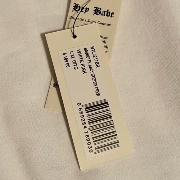 Brunette the Label & Juicy Couture - Step Sister Crew - Picture 5 of 6